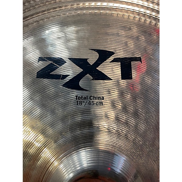 Used Zildjian 18in ZXT Total China Cymbal