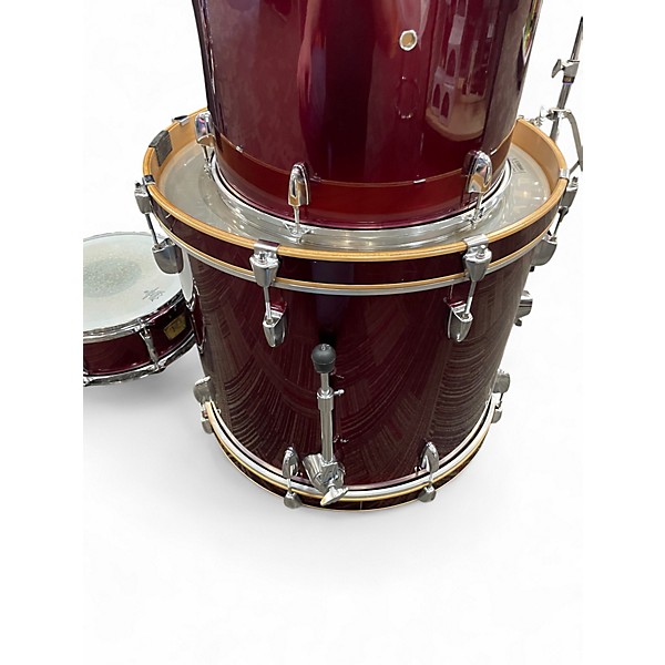 Used Yamaha 5 Piece YD SERIES Wine Red Drum Kit