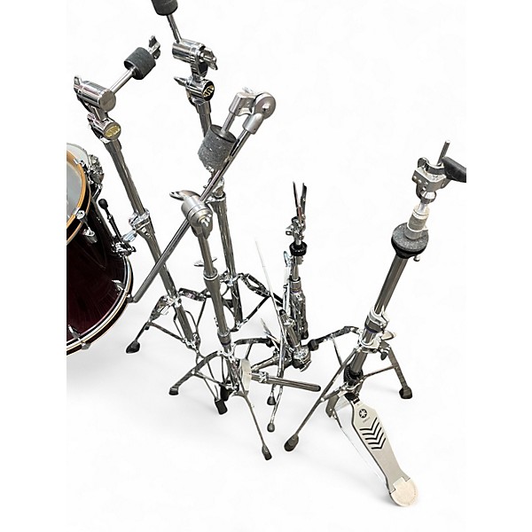 Used Yamaha 5 Piece YD SERIES Wine Red Drum Kit