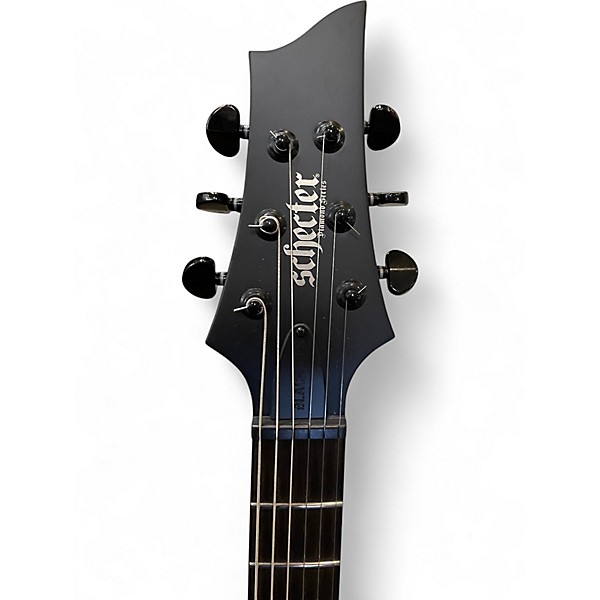Used Schecter Guitar Research PT Black Ops Satin Black Open Pore Solid Body Electric Guitar