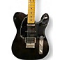 Used Fender Modern Player Telecaster Plus Black Solid Body Electric Guitar
