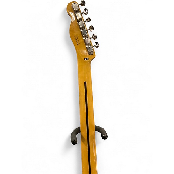 Used Fender Modern Player Telecaster Plus Black Solid Body Electric Guitar