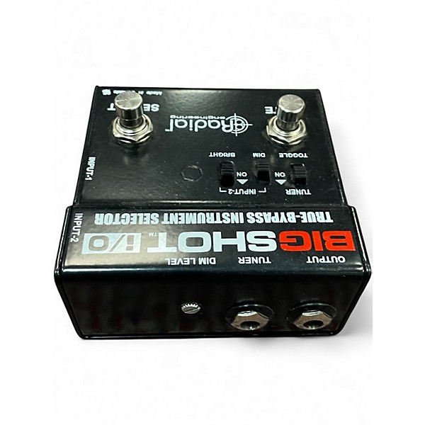 Used Radial Engineering Bigshot I/O True Bypass Selector Pedal