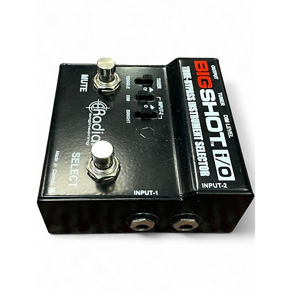Used Radial Engineering Bigshot I/O True Bypass Selector Pedal