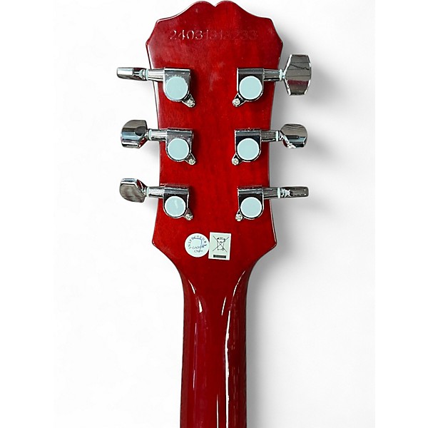 Used Epiphone Les Paul 100 Bolt On Cherry Sunburst Solid Body Electric Guitar