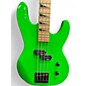 Used Jackson JS1M Concert Bass Lime Green Electric Bass Guitar