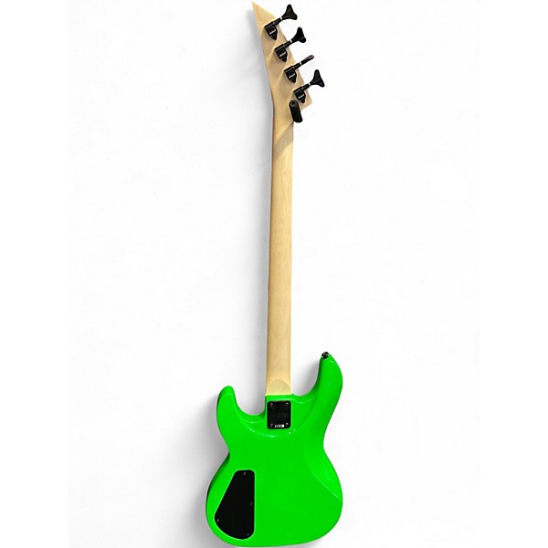 Used Jackson JS1M Concert Bass Lime Green Electric Bass Guitar