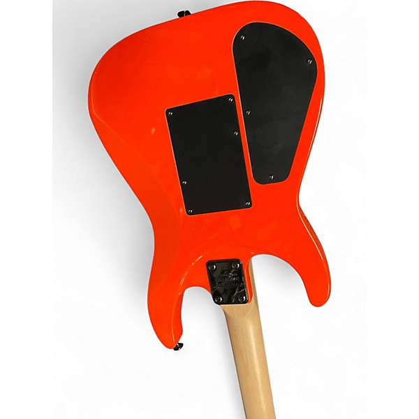 Used Jackson JS32 Dinky DKA Neon Orange Solid Body Electric Guitar