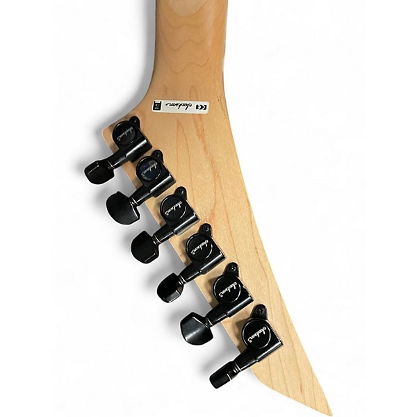 Used Jackson JS32 Dinky DKA Neon Orange Solid Body Electric Guitar