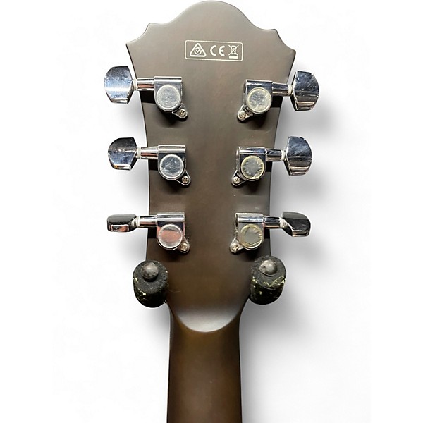 Used Ibanez AS53TKF Trans Flat Black Walnut Hollow Body Electric Guitar