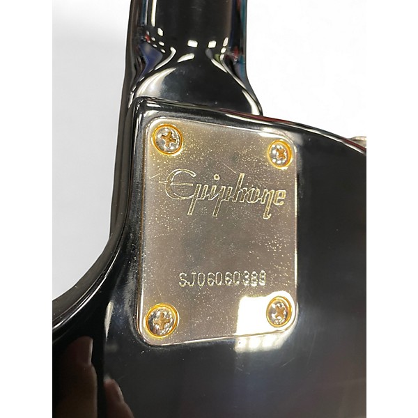 Used Epiphone Les Paul Special II Deluxe Black Solid Body Electric Guitar