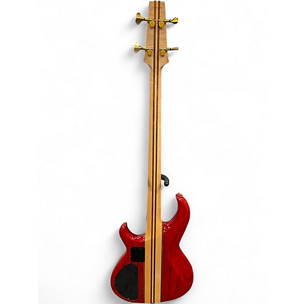 Used Aria Pro Ii SB1000 Padouk Red Electric Bass Guitar