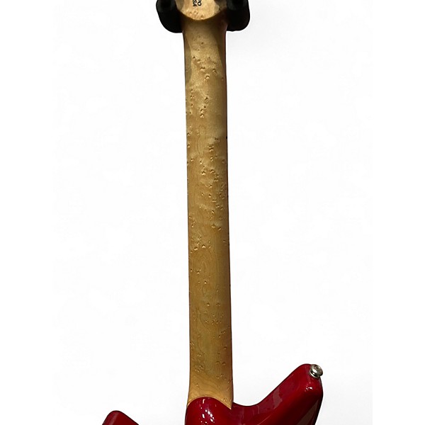 Used 2010 Ernie Ball Music Man Albert Lee Signature Hardtail Translucent Red Solid Body Electric Guitar