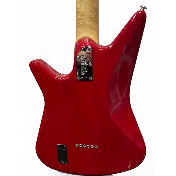 Used 2010 Ernie Ball Music Man Albert Lee Signature Hardtail Translucent Red Solid Body Electric Guitar