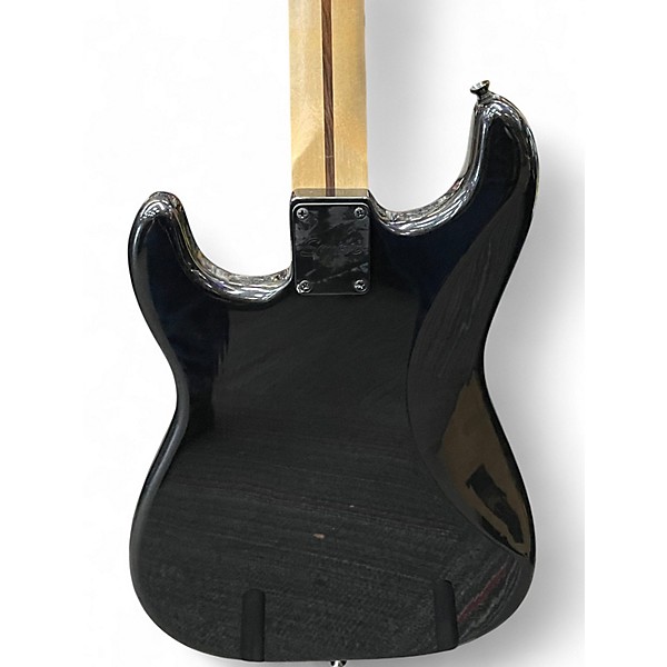Used Squier Bullet Stratocaster Hardtail Black Pearl Solid Body Electric Guitar