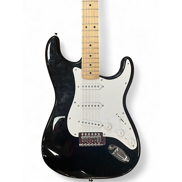 Used Squier Affinity Stratocaster Black Solid Body Electric Guitar