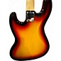Used 2017 Fender 1964 American Vintage Jazz Bass 3 Tone Sunburst Electric Bass Guitar