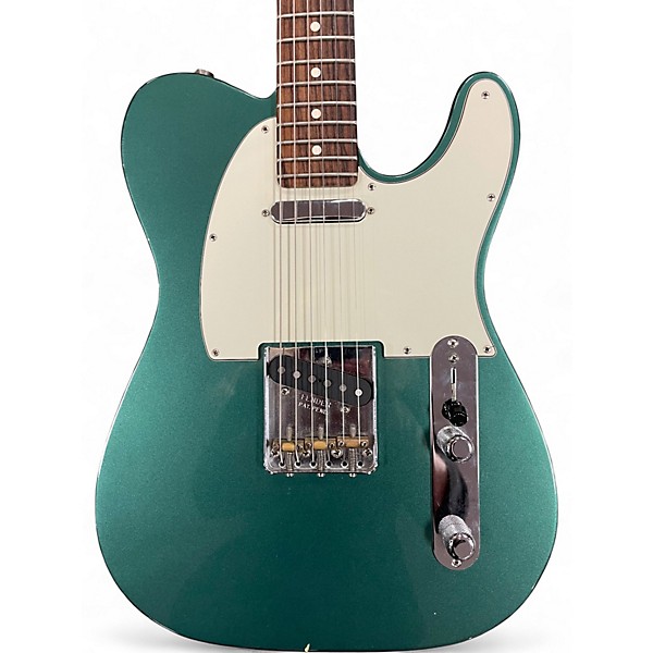Used 2017 Fender American Special Telecaster Sherwood Green Metallic Solid Body Electric Guitar