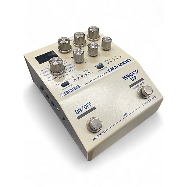 Used BOSS DD200 Digital Delay Effect Pedal