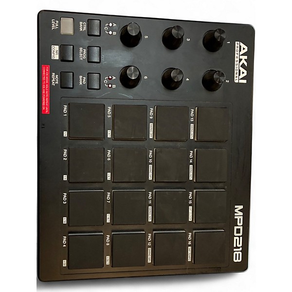 Used Akai Professional MPD218 MIDI Controller