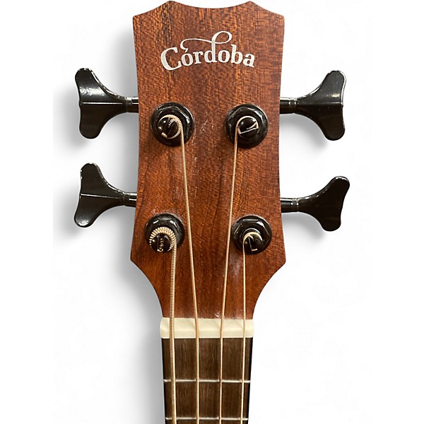 Used Cordoba mini ii bass mh-e Natural Acoustic Bass Guitar