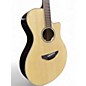 Used Yamaha apx600 Natural Acoustic Electric Guitar