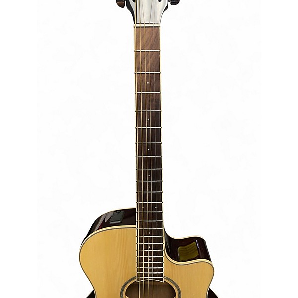 Used Yamaha apx600 Natural Acoustic Electric Guitar