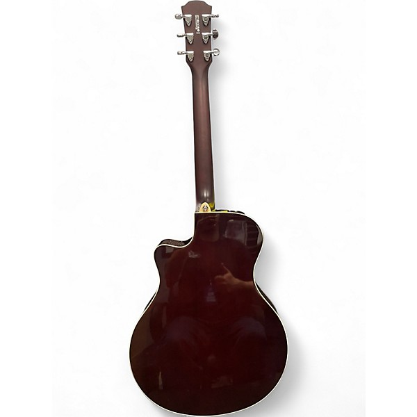 Used Yamaha apx600 Natural Acoustic Electric Guitar