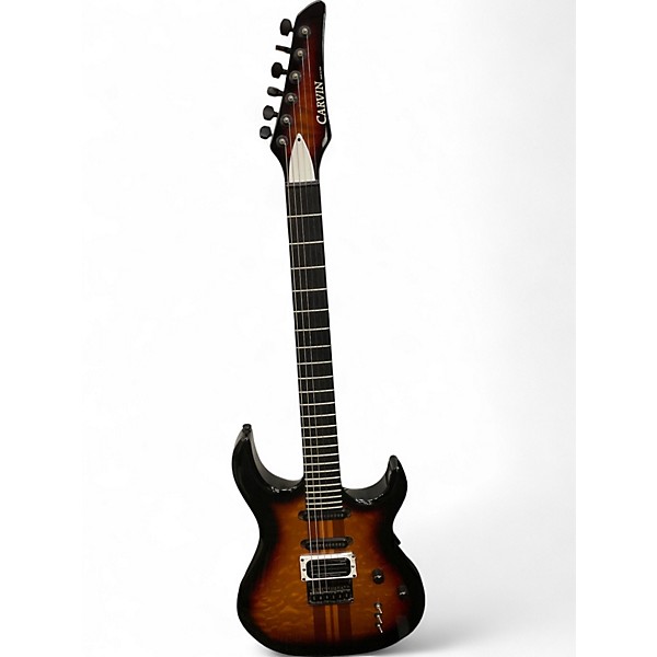 Used Carvin DC 135 Brown Solid Body Electric Guitar