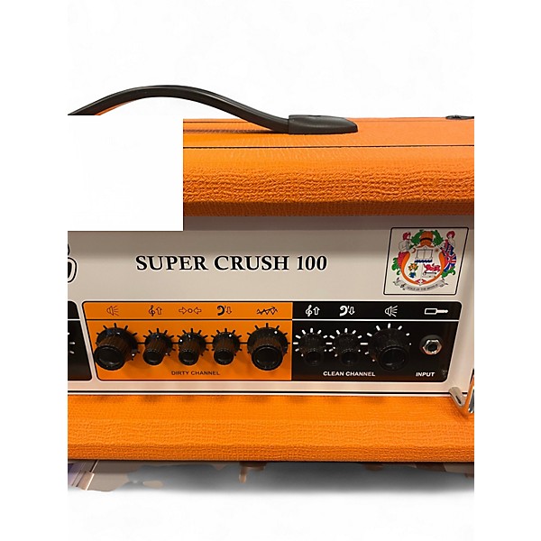 Used Orange Amplifiers Super Crush 100 Solid State Guitar Amp Head