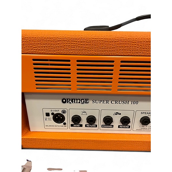 Used Orange Amplifiers Super Crush 100 Solid State Guitar Amp Head