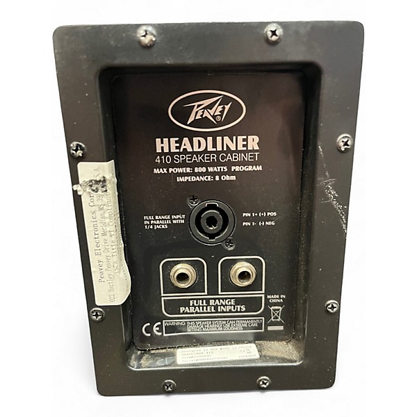 Used Peavey Headliner 410 Bass Cabinet