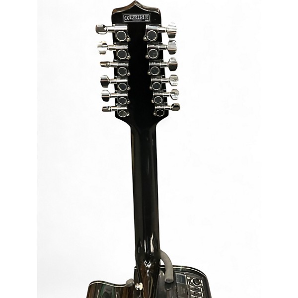 Used Takamine GD30CE-12 Black 12 String Acoustic Electric Guitar