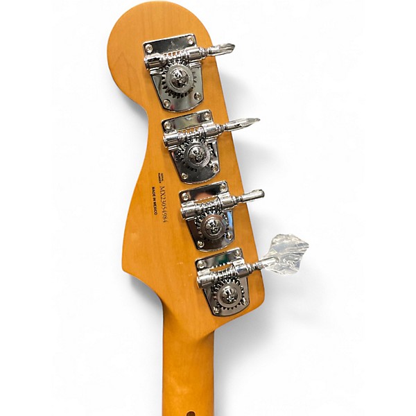 Used Fender Player Plus Meteora Bass SILVER BURST Electric Bass Guitar