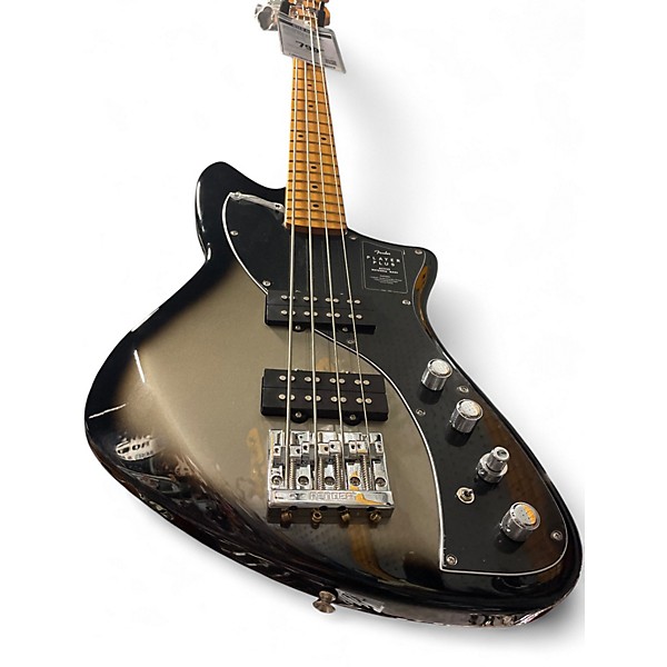 Used Fender Player Plus Meteora Bass SILVER BURST Electric Bass Guitar