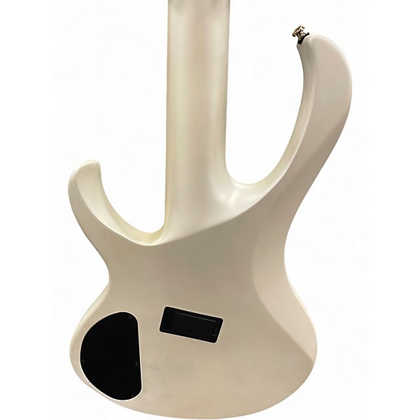 Used Ibanez BTB605MLM Alpine White Electric Bass Guitar