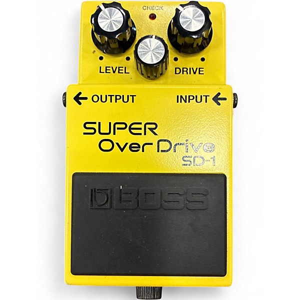 Used BOSS SD1 Super Overdrive Effect Pedal