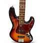 Used Fender American Standard Jazz Bass Sunrise Tea Burst Electric Bass Guitar