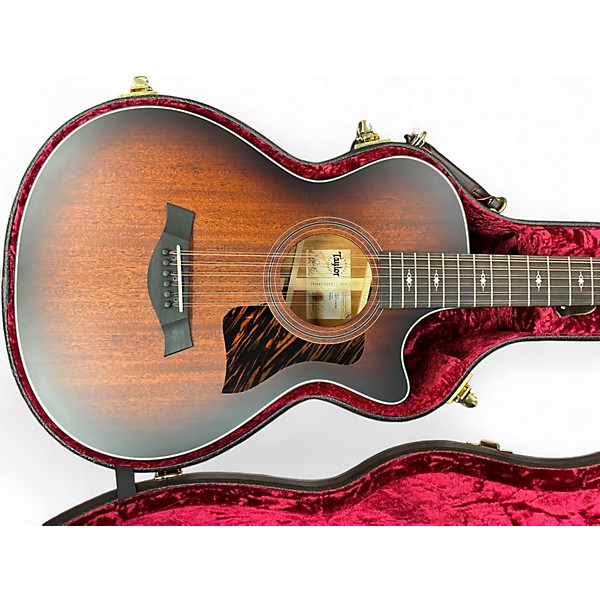 Used Taylor 362ce grand concert Edgeburst 12 String Acoustic Electric Guitar