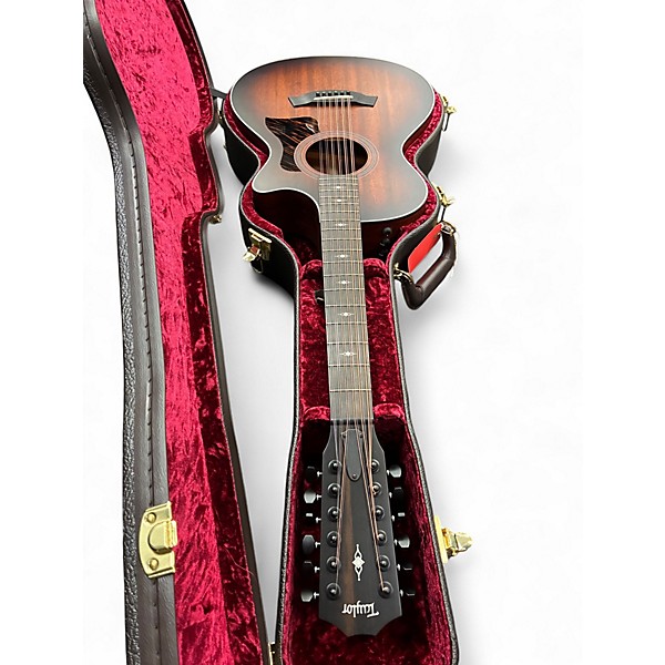 Used Taylor 362ce grand concert Edgeburst 12 String Acoustic Electric Guitar