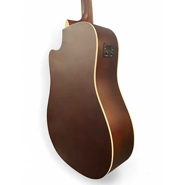 Used Fender Redondo 2 Tone Sunburst Acoustic Electric Guitar