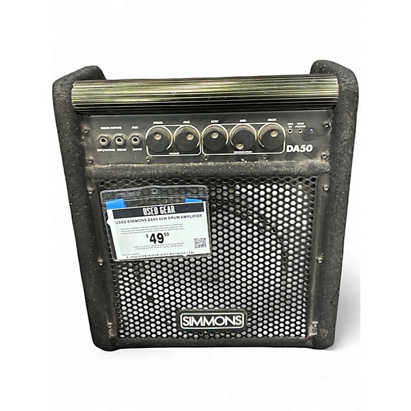 Used Simmons DA50 50W Drum Amplifier
