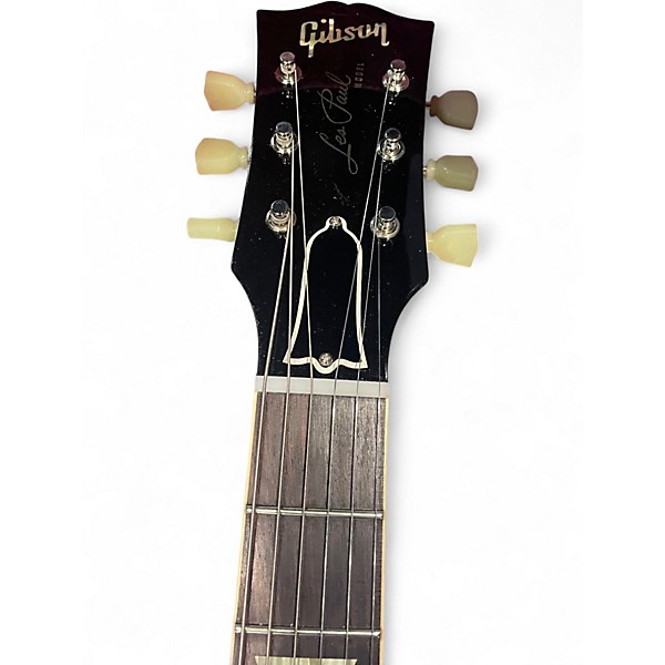 Used 2021 Gibson Custom Shop Wildwood 1959 Reissue Les Paul Deep Cherry Burst Solid Body Electric Guitar