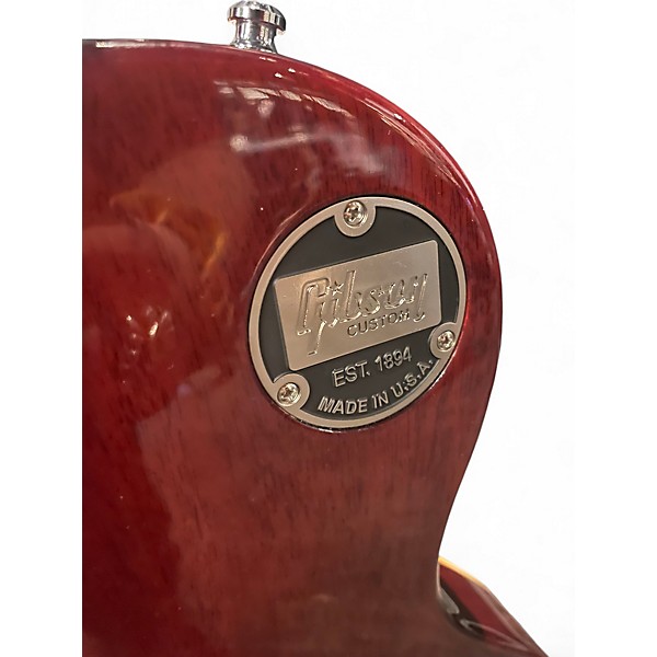 Used 2021 Gibson Custom Shop Wildwood 1959 Reissue Les Paul Deep Cherry Burst Solid Body Electric Guitar