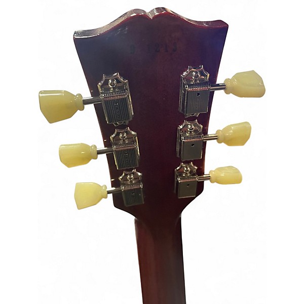 Used 2021 Gibson Custom Shop Wildwood 1959 Reissue Les Paul Deep Cherry Burst Solid Body Electric Guitar