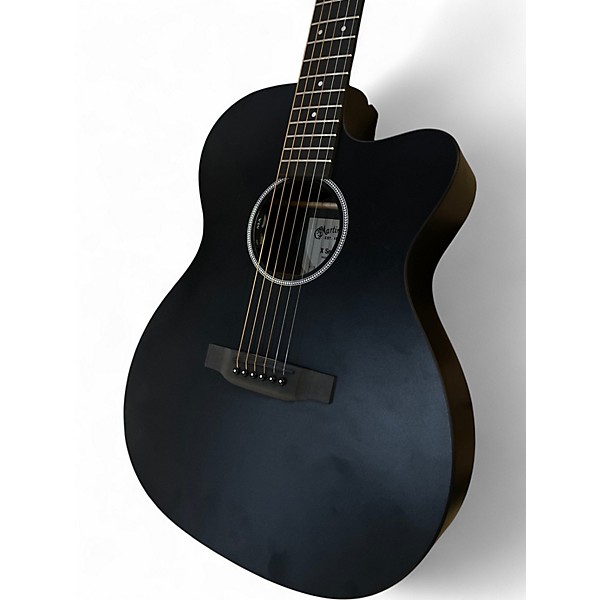 Used Martin OMCX1E Black Acoustic Electric Guitar