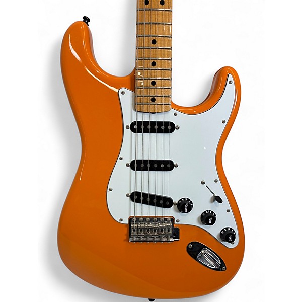 Used Fender CUSTOM SHOP 1969 STRATOCASTER ROASTED ALDER NOS Capri Orange Solid Body Electric Guitar