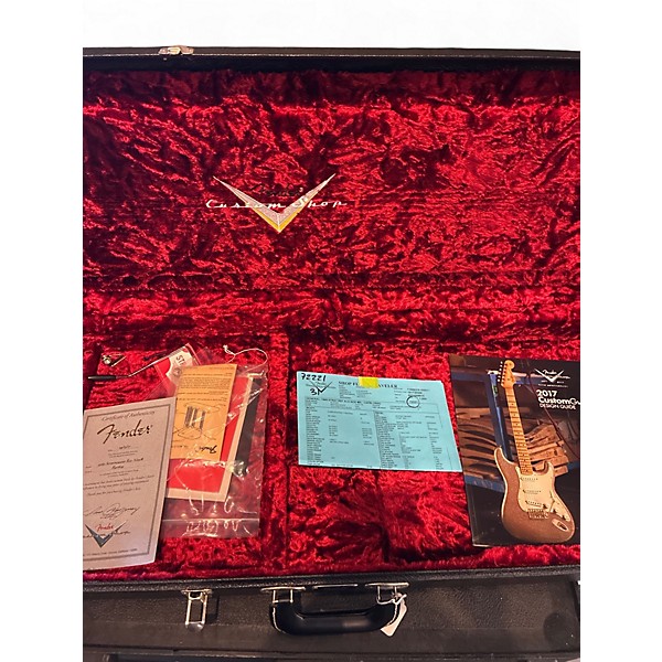 Used Fender CUSTOM SHOP 1969 STRATOCASTER ROASTED ALDER NOS Capri Orange Solid Body Electric Guitar