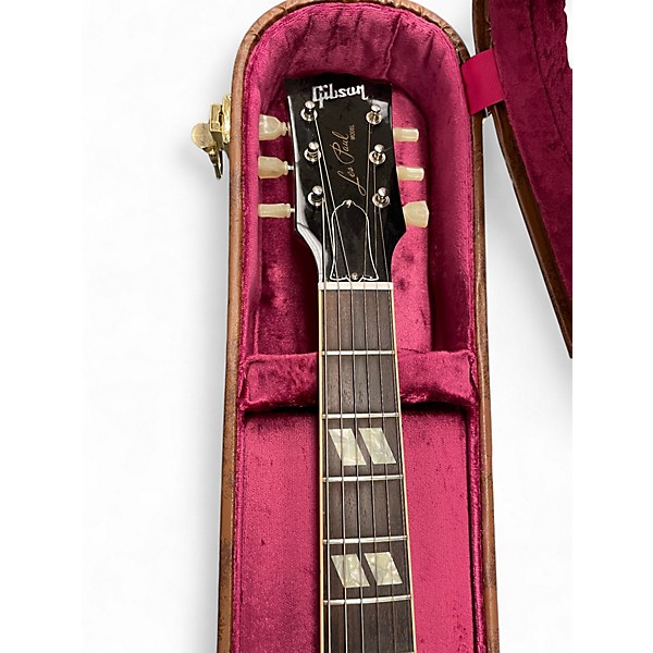 Used Gibson LP LONG SCALE CUSTOM SUNBURST Solid Body Electric Guitar