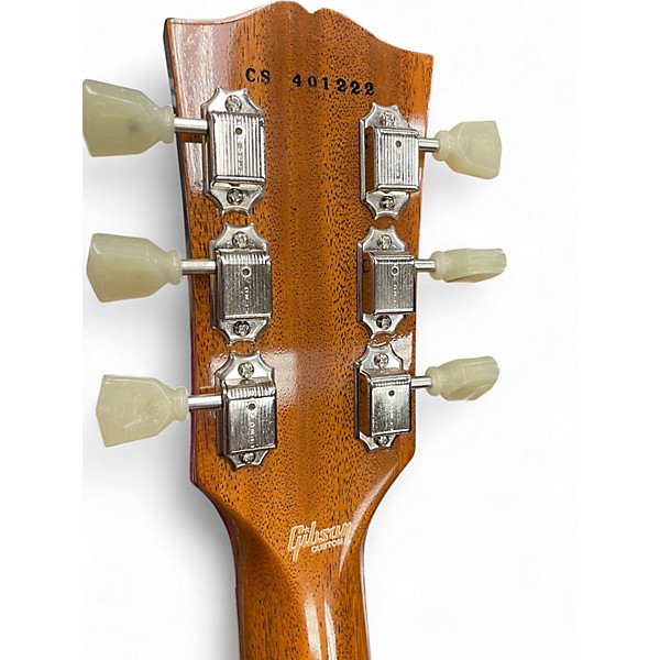 Used Gibson LP LONG SCALE CUSTOM SUNBURST Solid Body Electric Guitar